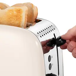 Тостер Russell Hobbs 1670 Вт нержав. підігрів жасмін - мініатюра 3