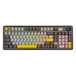 AJAZZ AK980 — повнорозмірна механічна ігрова клавіатура (100%) , Сірий