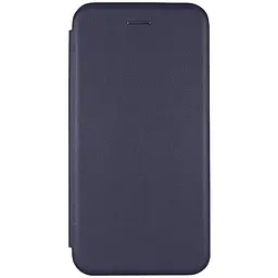 Кожаный чехол-книжка Epik Classy для Samsung Galaxy A27 Темно-синий