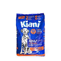 Сухий корм для собак Kiani 10 кг зі смаком шинки
