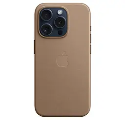 Чохол CasePro FineWoven Case with MagSafe Taupe для iPhone 15 Pro - мініатюра 2