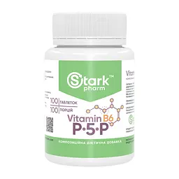 Вітамін B6 50 мг Stark Pharm (Vitamin B6 P-5-P) - 100 капсул