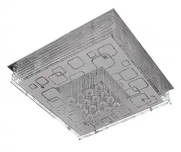 Люстра стельова Brille галогенна кришталева G4 20W CH (BR-01256C/28)