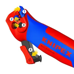 Ніж із п'ятою двофункціональний KNIPEX 16 50 145 SB - мініатюра 3
