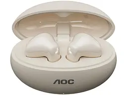 Наушники TWS AOC ACT1501WT White - миниатюра 3