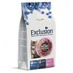 Сухий корм Exclusion Cat Kitten Chicken для кошенят 300 г