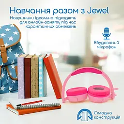 Навушники Promate Jewel Bubblegum (jewel.bubblegum) - мініатюра 3