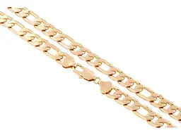 Ланцюжок XUPING Позолота 18K "Плетіння Фігаро" довжина 60см х 12мм 202156