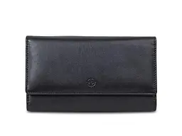 Жіночий гаманець натуральна шкіра Cortina 5048 nero Чорний 17,5x10x2,5 см TONY PEROTTI acs0032618 - мініатюра 1