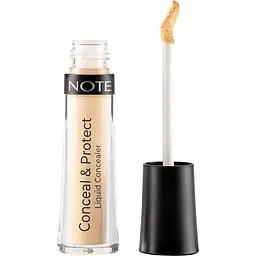 Рідкий консилер Note Cosmetique Conceal & Protect Liquid Concealer відтінок 02 (Sand) 4.5 мл - мініатюра 3