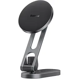 Автомобільний тримач холдер Baseus T-Space Series Folding Metal Car Mount Magnetic C40151300S11-00 Silver