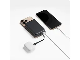 Зовнішній акумулятор (Power Bank) Xiaomi 10000mAh 33W Magnetic Integrated Cable Grey (BHR9823GL) - мініатюра 5
