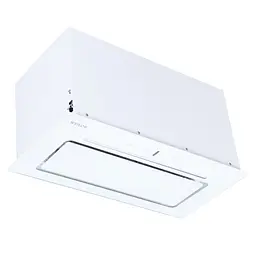 Витяжка повновбудована WEILOR PBSR 62301 FULL GLASS WH 1100 LED Strip - мініатюра 2