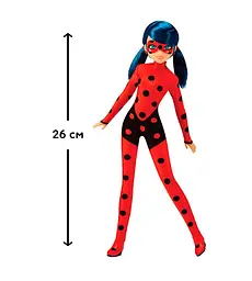 Лялька Miraculous Леді Баг з талісманами удачі, 26 см, з аксесуарами (50012) - мініатюра 2
