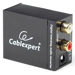 Конвертор Cablexpert Digital to analog audio (DSC-OPT-RCA-001) - мініатюра 3