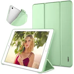 Чохол до планшета BeCover Tri Fold Soft TPU Silicone Apple iPad 9.7 2017/2018 A1822/A1823/A1893/A1954 Green (706878) - мініатюра 2