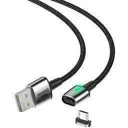 Кабель Baseus Zinc Fabric Magnetic Cable USB to Type-C 2A 2m CATXC-B01 Black