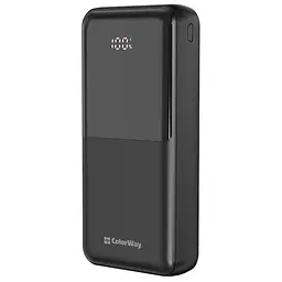 Батарея універсальна ColorWay 20 000 мА·год DigiPower PD/22.5 Вт, QC/4.0, чорна (CW-PB200LP01BK)