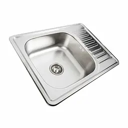 Кухонна мийка з нержавіючої сталі Valeso декор 6550 (0,8/180 мм), Decor - мініатюра 7