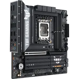 Материнська плата Asus TUF Gaming B860M-PLUS WIFI s1851 B860 4xDDR5 M.2 DP HDMI USB Type-C Wi-Fi BT mATX - мініатюра 3