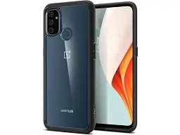 Чохол Spigen Oneplus Nord N100 Ultra Hybrid Matte Black (ACS02603) - мініатюра 3