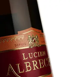 Ігристе вино Lucien Albrecht Crémant d’Alsace Brut Rosé, рожеве, брют, 12%, 0,75 л - мініатюра 3