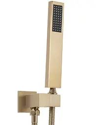 Душова система прихованого монтажу Rea Fenix-Davis з термостатом brushed gold REA-P6358, Золотий - мініатюра 4