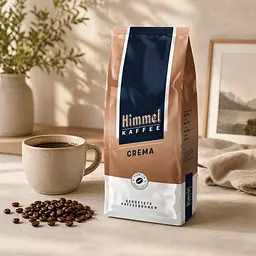 Кава зернова Himmel Kaffee Crema 1 кг для кавомашини, еспресо, капучино та лате - мініатюра 4