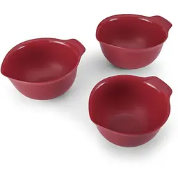 Набір мисок для змішування KitchenAid Universal червоний 3 шт. (KQG175OSERE) - мініатюра 4