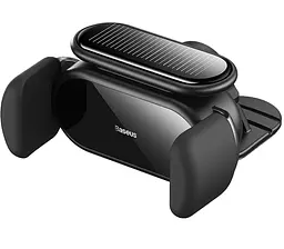 Автотримач Baseus Steel Cannon pro Solar Electric Car Mount Black