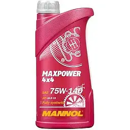 Олива трансмісійна Mannol Maxpower 75W-140 GL-5 1 л