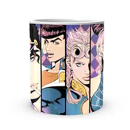 Кружка GeekLand Неймовірні пригоди ДжоДжо JoJo's Bizarre Adventure Головні герої Портрети JJ 02.408 - мініатюра 2