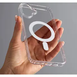 Чохол Clear Case with MagSafe для Apple iPhone 16 Transparent AA [115334] - мініатюра 3