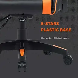Ігрове крісло Canyon Core SGCH2 Black Orange (CNE-SGCH2) - мініатюра 8