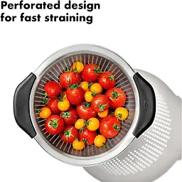 Друшляк Oxo Good Grips з нержавіючої сталі 2.8 л (11330800) - мініатюра 5