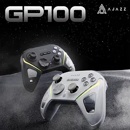 Геймпад Ajazz GP100 2.4G/BT/USB Switch/PC/iOS/Android RGB White (GP100-W) - мініатюра 6