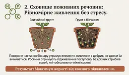 Біочар IDEALE для кімнатних рослин та розсади 1,5 л - мініатюра 13