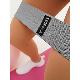 Резинки для фітнесу та спорту із тканини Cornix Hip Band набір 3 шт XR-0049 - мініатюра 9