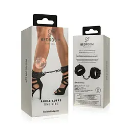 Поножі Bedroom Fantasies Ankle Cuffs - Black - мініатюра 8