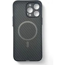 Чохол-накладка BeCover Carbonite Case (MagSafe) для Apple iPhone 16 Pro Black (712068) - мініатюра 2
