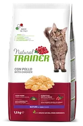 Сухий корм Trainer Natural Super Mature Cat для зрілих котів від 7 років 1.5 кг.