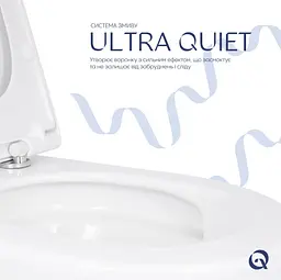 Унітаз підвісний Qtap Robin ML Ultra Quiet з сидінням Slim Duroplast/ Soft-close/ MagLock QTROBML26W49621 - мініатюра 4