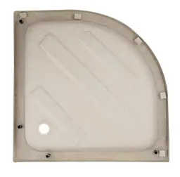 Набір Lidz Душова кабіна Latwa SC90x90.SAT.MID.FR напівкругла, скло Frost 4 мм + Душовий піддон Kapielka ST90x90x26, з панеллю - мініатюра 9