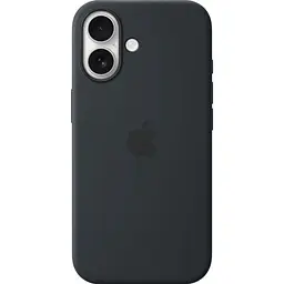 Чохол Silicone Case with Button, Animation & MagSafe для Apple iPhone 17 Black AAA [149940] - мініатюра 2
