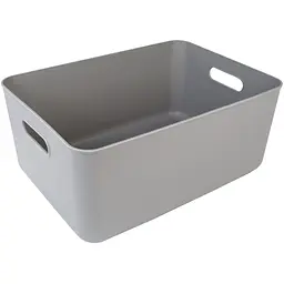 Ящик для зберігання МВМ My Home FH-13 XL 360х257х160 мм сірий (FH-13 XL GRAY)