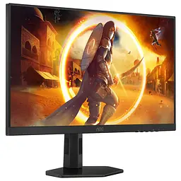 Монітор TFT 27 AOC Q27G4XF, Fast IPS, QHD, 180Гц, 0,5мс, HDMI, DP, HAS, Pivot, чорно-сірий - мініатюра 2