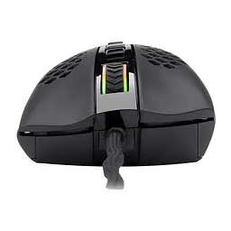 Мишка Redragon Storm M808 RGB Optical, ігрова, 12400dpi., 7кн., Ultralight чорна - мініатюра 5