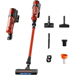 Пилосос Rowenta безпровідний X-Force 8.80 Animal, 250 Вт чорно-червоний (RH1872E0)