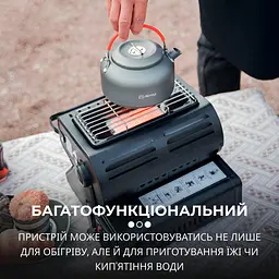 Плита газова-обігрівач туристичний Portable Gas Heater YC-808B - мініатюра 3