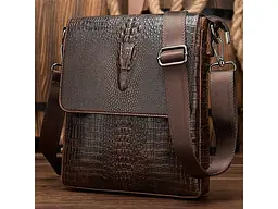 Чоловіча шкіряна сумка Vintage 28,5х22х5,5 см sum0012267 - мініатюра 8